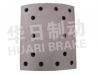 大车鼓式片 Brake Lining:康明斯后刹衬片