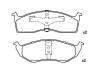 刹车片 Brake Pad Set:4 882 106