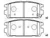 刹车片 Brake Pad Set:58302-H1A00